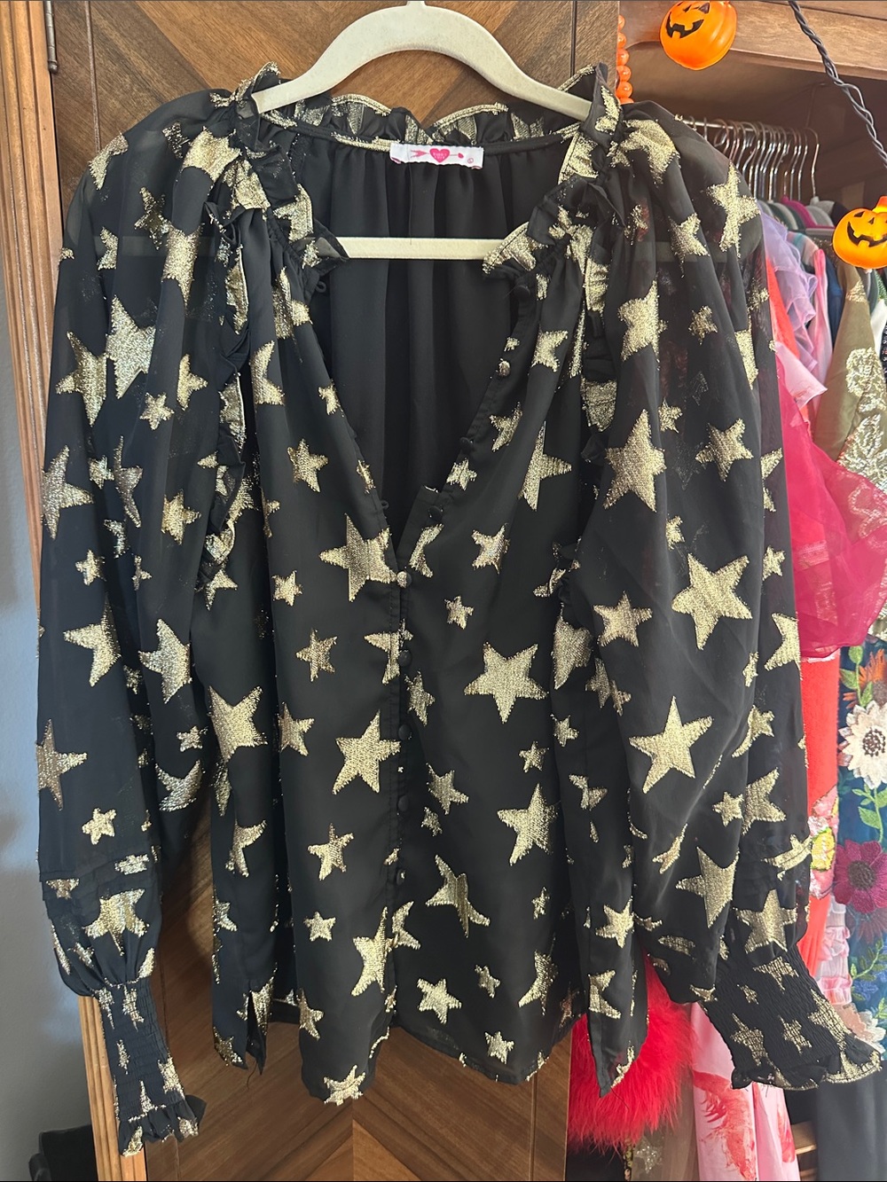 Women’s Buddy Love Sheer Blouse